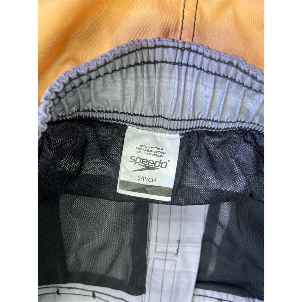 Speedo shorts Comfort Stretch UPF 50+ Swim Trunks Men's Sz S Stripes NWT - Picture 6 of 12